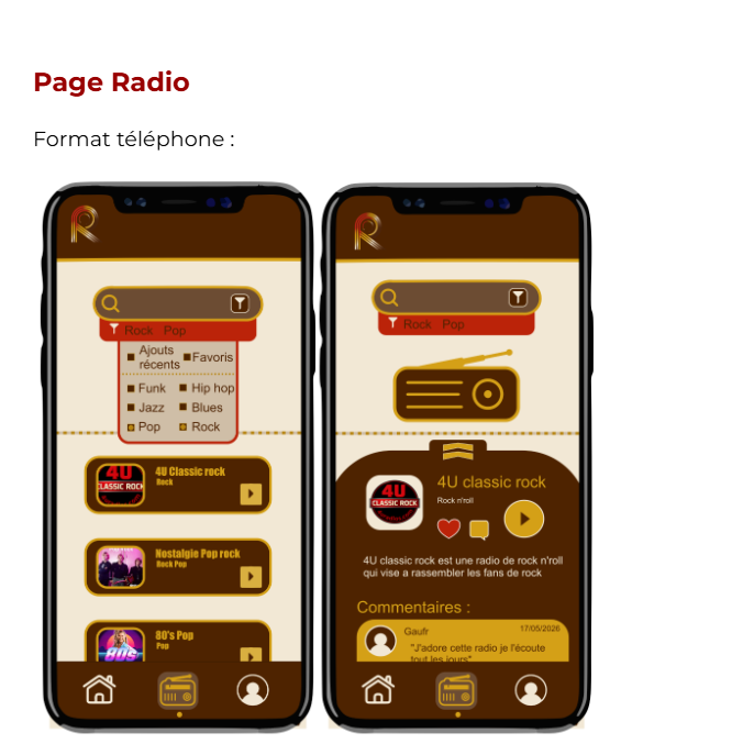 Lecteur radio : design d'une cassette audio interactive avec lecture en direct